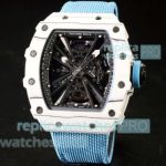 Swiss Copy Richard Mille RM 12-01 Tourbillon Quartz Fiber TPT Watches Men